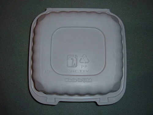 Plastic Pactiv food container